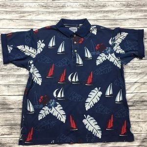 WINDHAM pointe polo shirt size medium